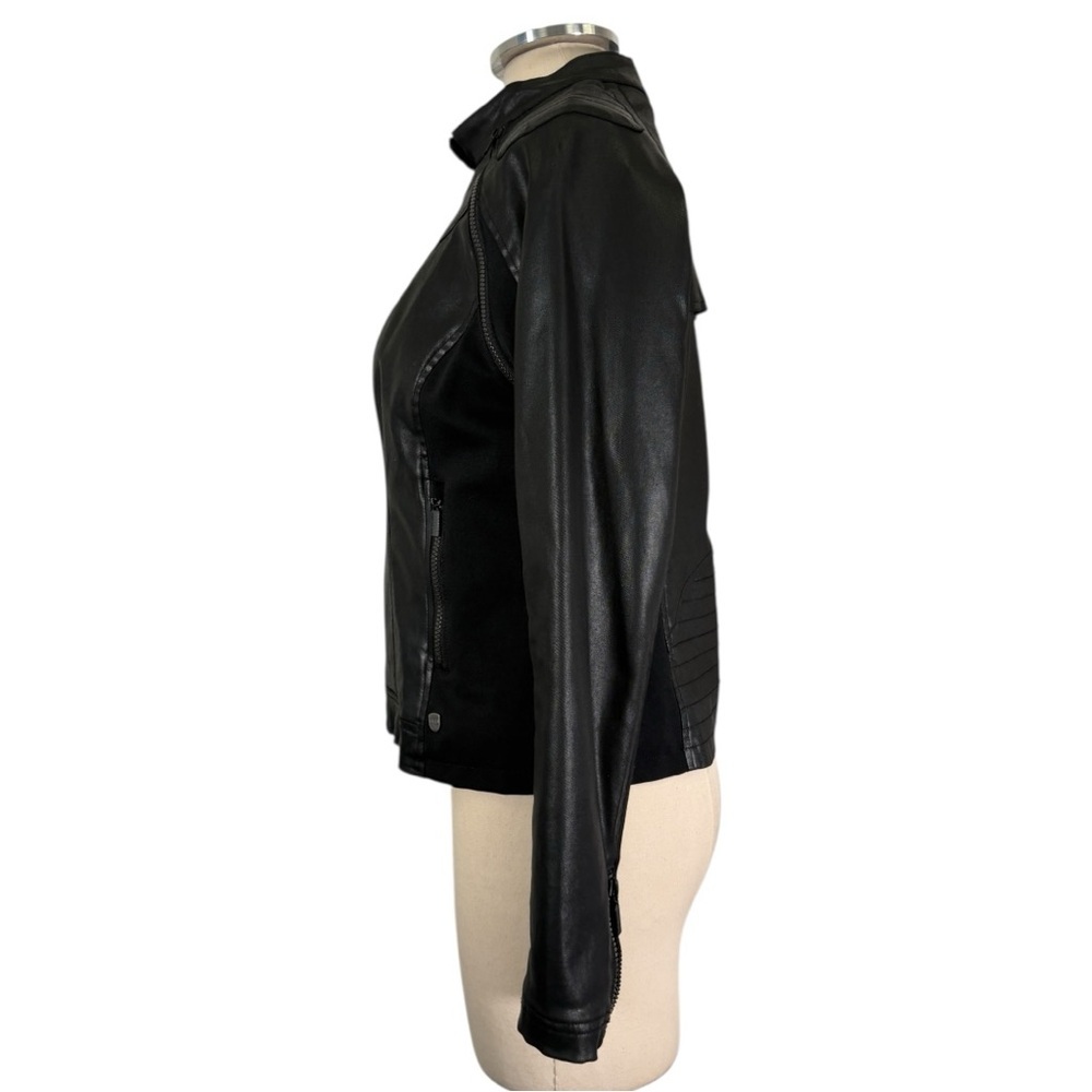 Harley Davidson Leather Moto Biker Jacket Size Medium - Picture 3 of 11